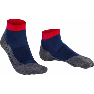 Socken FALKE RU4 SHORT Damen Blau/Rot/Grau 0